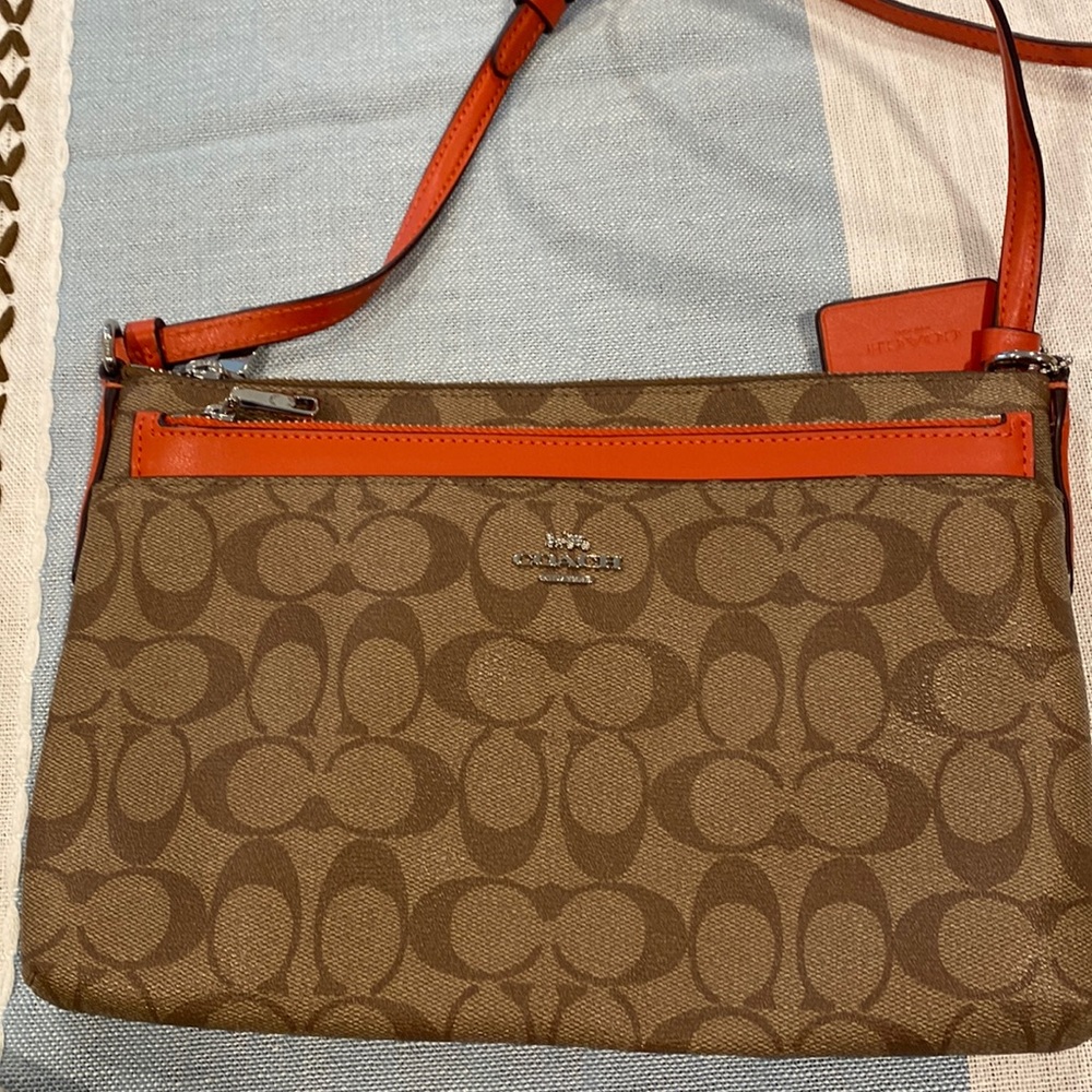 Womens Coach crossbody.